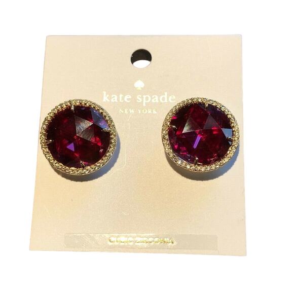 Kate Spade She Has Spark Earrings Crystal - Picture 1 of 10